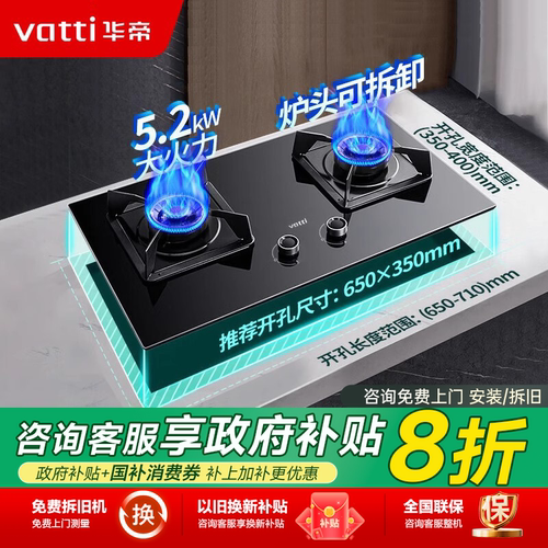 i10075b双灶家用厨房华帝