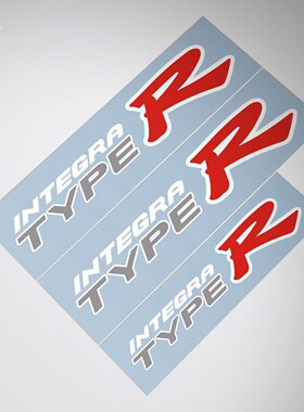 适用Honda Integra Type-R车门DC5车身decal本田改装贴纸订制车贴