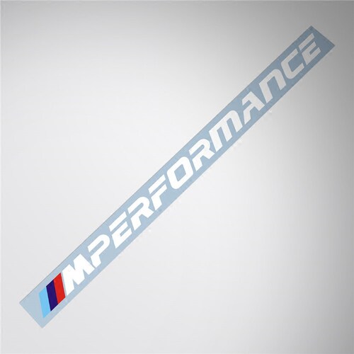 适用 M Performance Banner sticker 玻璃前档汽车贴纸后档贴花