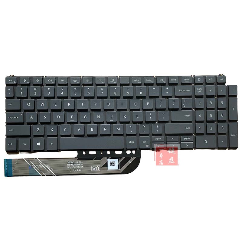 全新原装带背光银色灰色