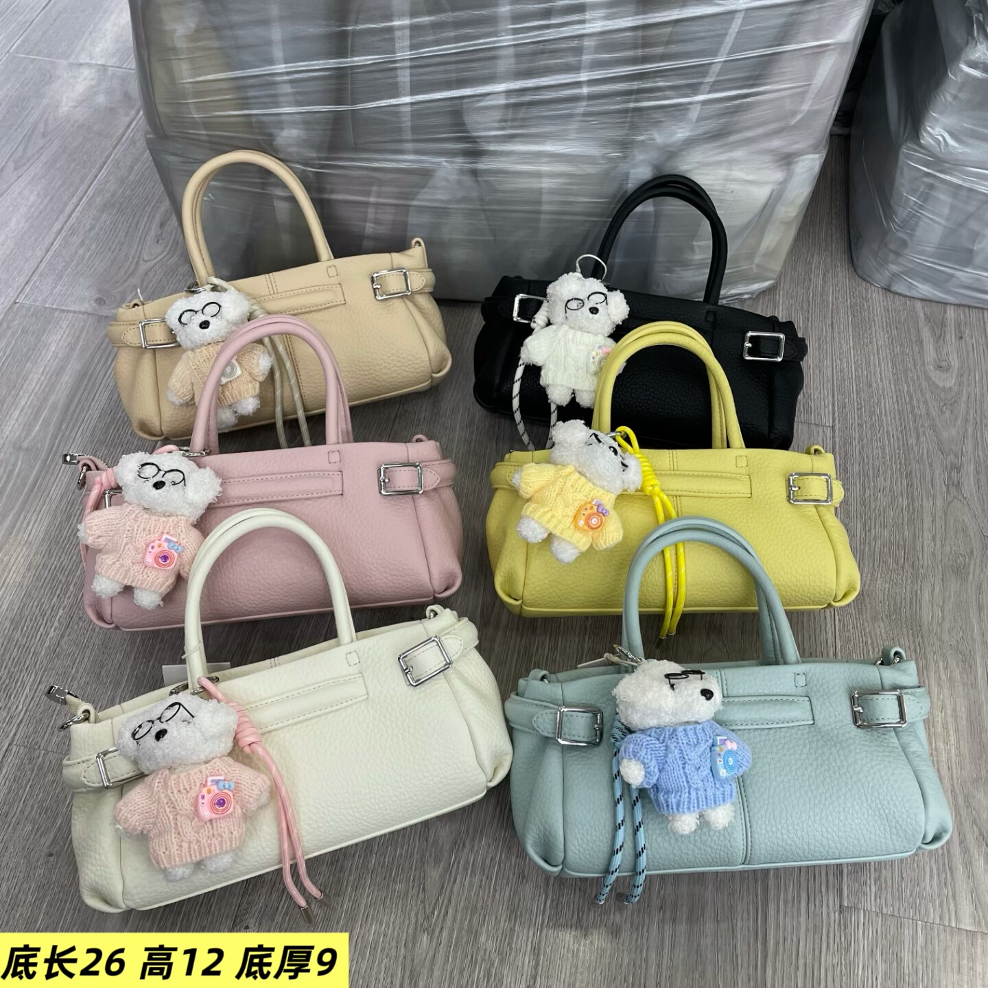 小清新质感手提女包2026新款时尚休闲百搭潮流欧美单肩斜挎包潮