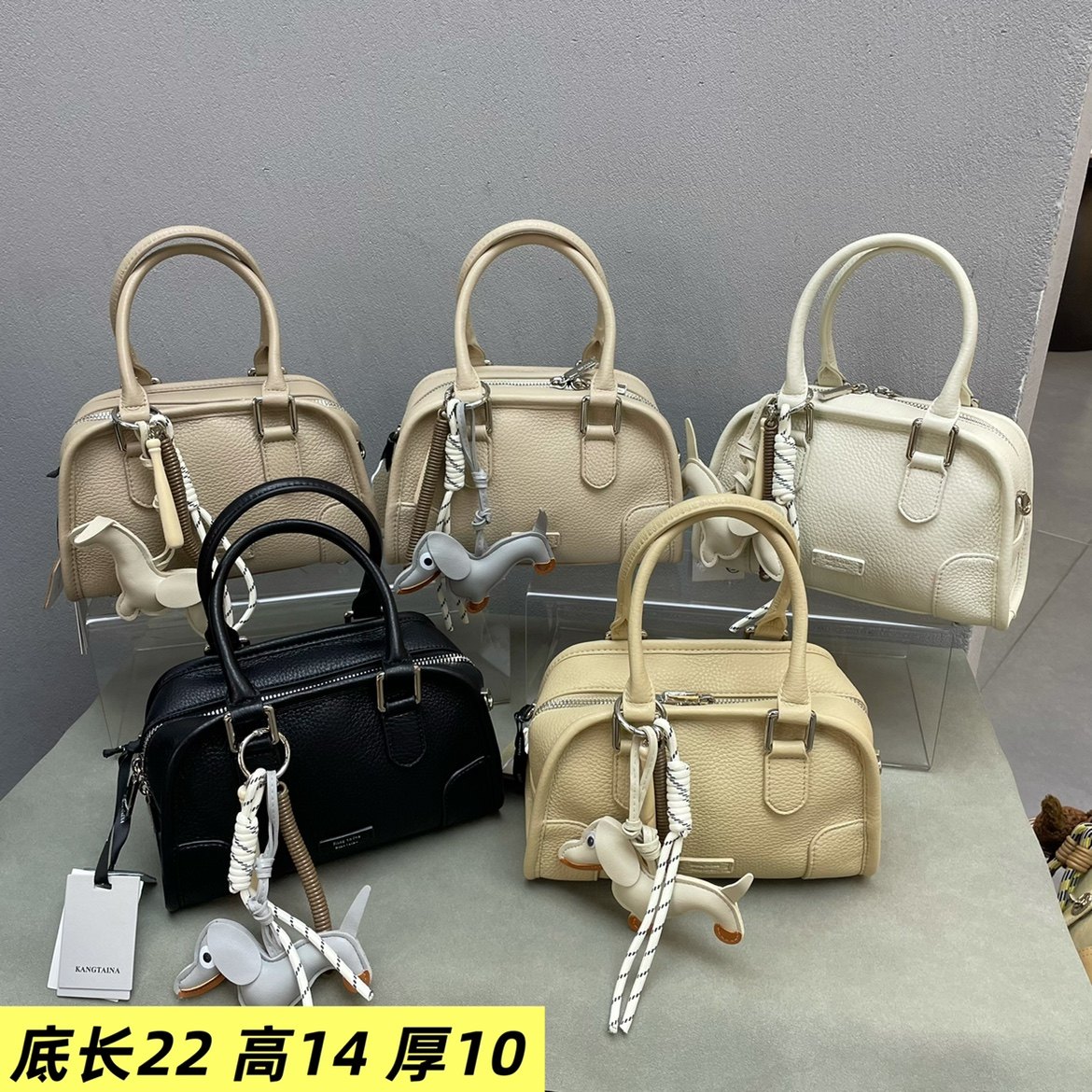 小清新手提贝壳韩版质感女包2026新款时尚大气欧美潮流双拉斜挎包