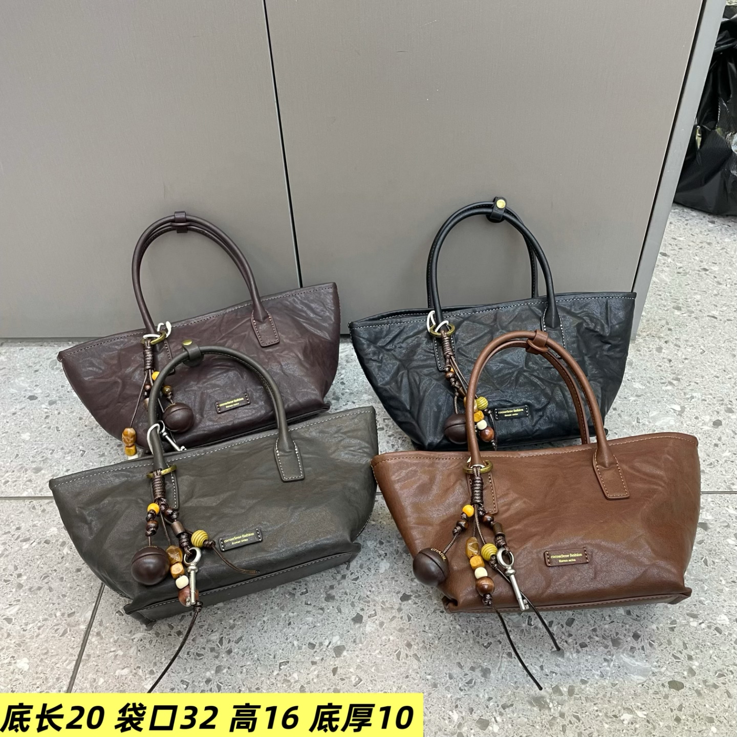 手抓纹手提宴会女包2026新款小众洋气欧美休闲质感大气斜挎包