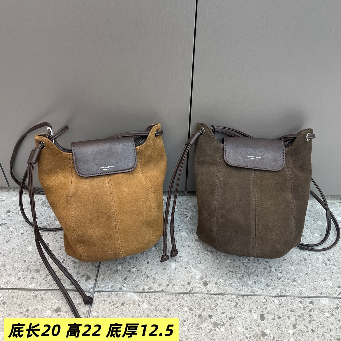 爆款拼色南瓜包水桶女包2025新款时尚欧美气质韩版休闲单肩斜挎包