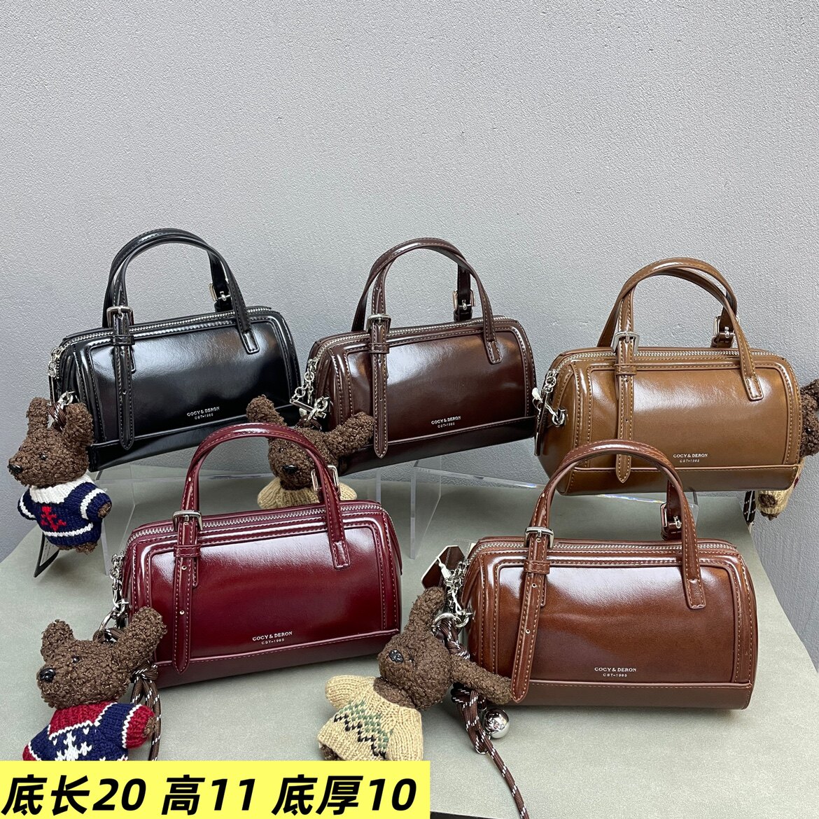 油蜡皮枕头链条韩版质感女包2025新款时尚欧美气质小众韩版斜挎包