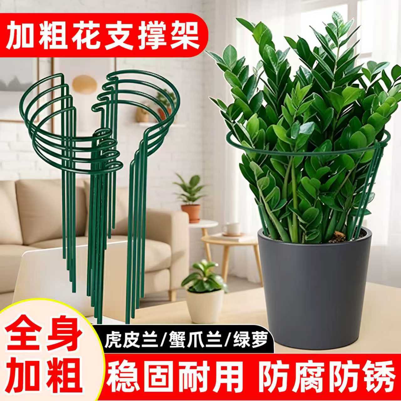 加粗防倒护叶半圆植物支撑架图片