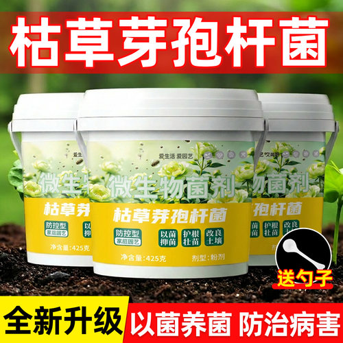 枯草芽孢菌杆菌土壤改良菌肥