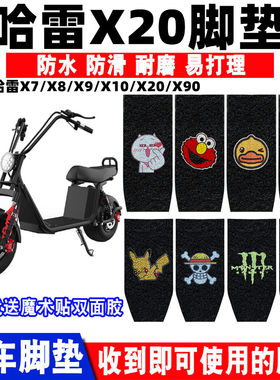 哈雷X20丝圈脚垫防水防滑