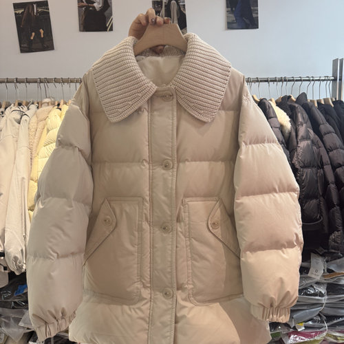中长款羽绒服女韩版时尚加厚外套