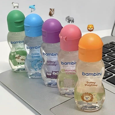 Q版小可爱！菲律宾bambini香水古龙水baby cologne宝宝香花果香