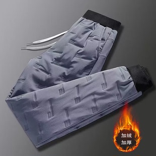 羽绒棉裤女士秋冬季外穿防水防雪青年加绒加厚保暖雪地时尚冲锋裤