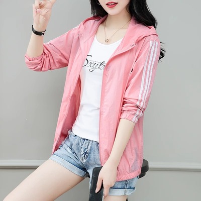 户外冰丝空调防晒服男女防紫外线轻薄透气弹力运动皮肤防晒衣女夏