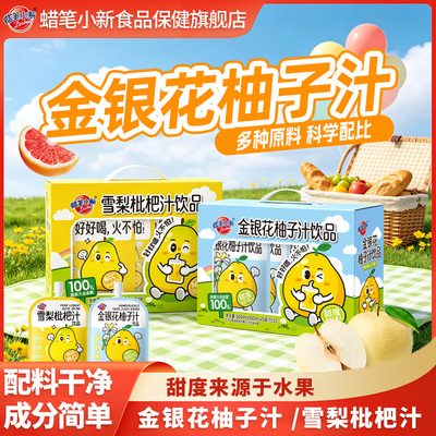 500ml金银花柚子汁雪梨枇杷汁