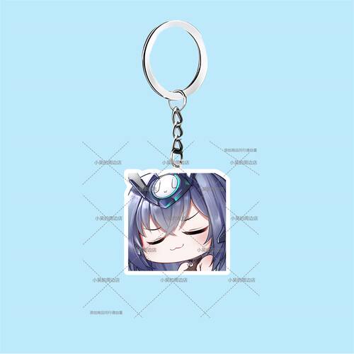 新款碧蓝航线新泽西花园钥匙扣亚克力挂件钥匙链包包