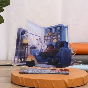 .碧蓝航线立牌动漫亚克力二次元应瑞柴群花园高颜值diy摆件