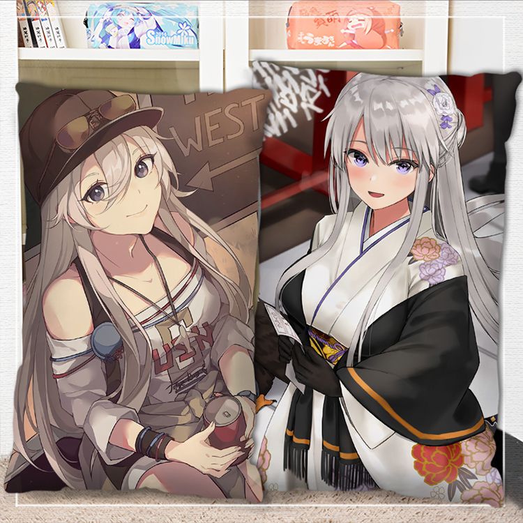 适用碧蓝航线企业抱枕半