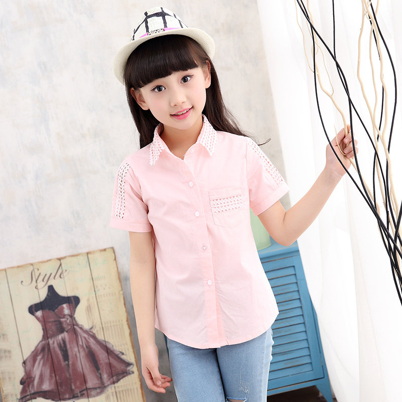 Chemise fille à manche longue - Ref 2085034 Image 5