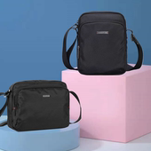 威豹 迪威丽单肩斜挎包大容量男女手机零钱包牛津布多层