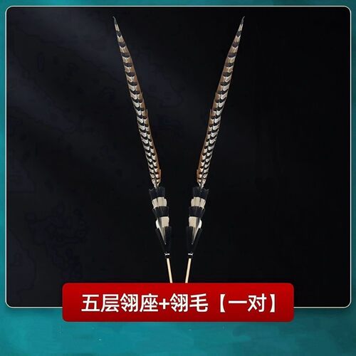 舞蹈道具仿真翎毛翎羽头饰全套