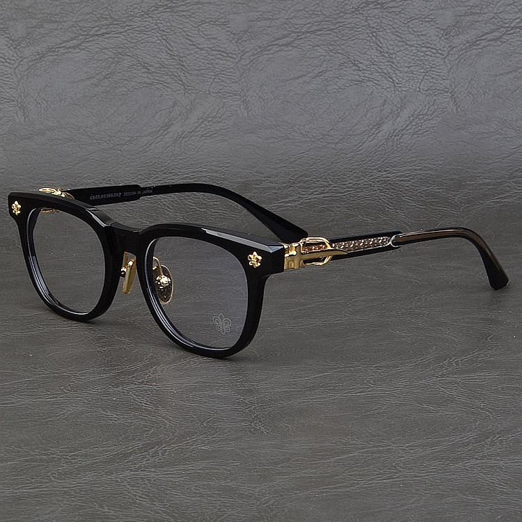 小众百搭青年剋萝心眼镜框女潮时尚文艺全框板材眼镜架男复古近视