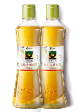 欣和禾然有机米香料酒500ml*2瓶
