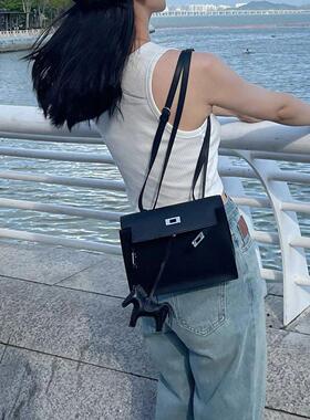 日本新款danse跳舞包mini真皮凯莉包百搭双肩包手提包单肩斜挎包