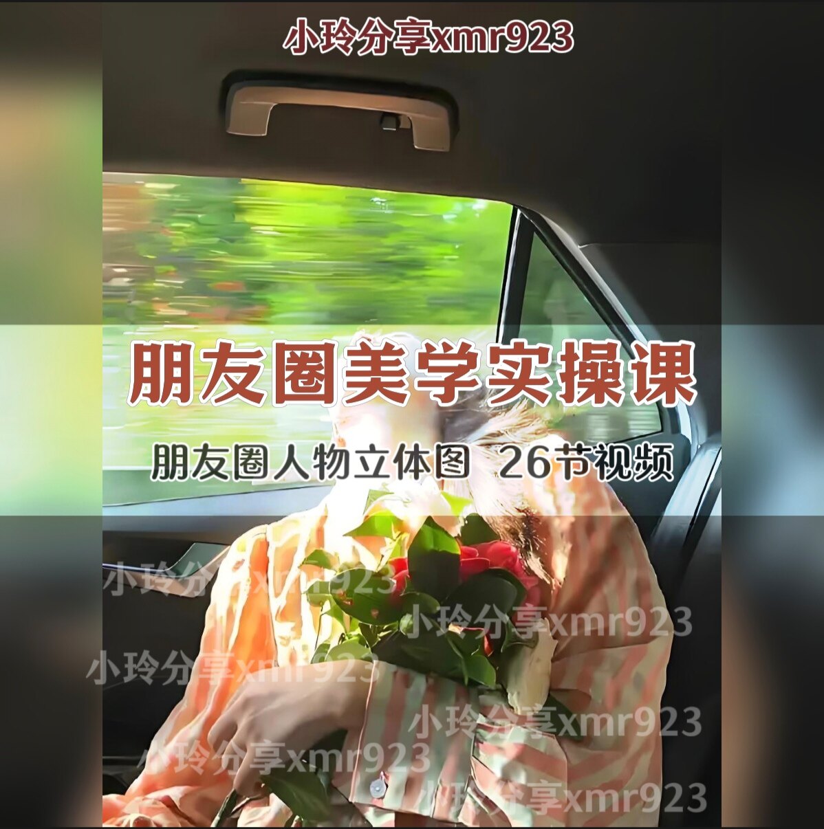 朋友圈美学实操课26节视频