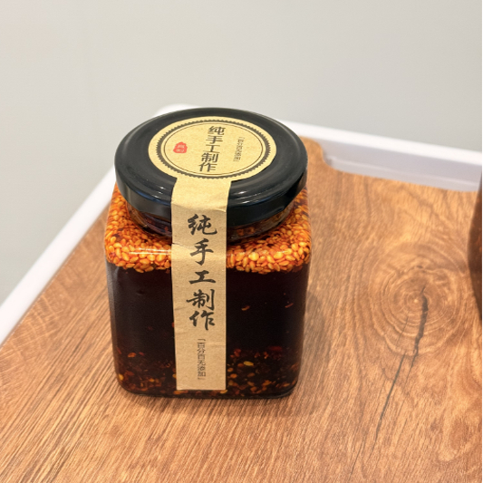 正宗甘肃兰州特产小吃牛肉面油泼辣子面馆辣椒酱拌面下饭菜代购