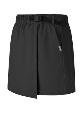 Skechers斯凯奇女士夏季吸湿速干不贴肤运动A字休闲裤裙P226W189