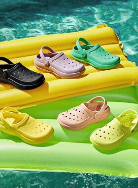 Skechers斯凯奇夏女鞋洞洞鞋休闲外穿透气泡泡鞋轻质软弹鞋111514