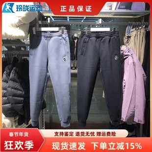 休闲束脚裤 斯凯奇运动裤 加绒保暖针织长裤 男女同款 子P425M070 冬季