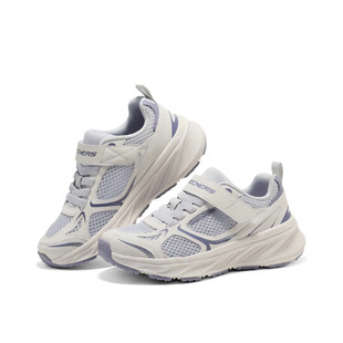 Skechers斯凯奇夏季新款女童魔术贴运动经典校园黑白鞋319103L