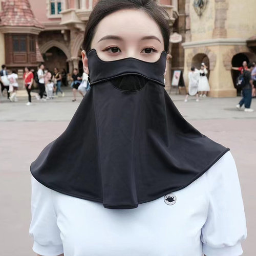 口罩防晒口罩遮阳面纱透气