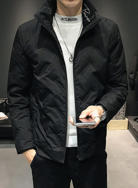 XS小码冬装S号立领羽绒服瘦人小个子短款立领羽绒外套百搭袄子160