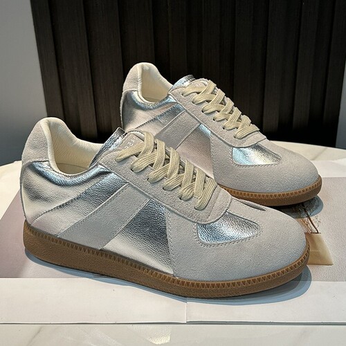 内增高真皮德训鞋女2026春秋新款