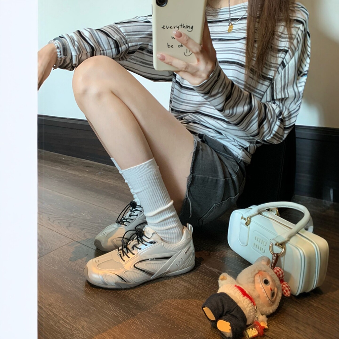 复古阿甘德训鞋女款内增高赛车鞋