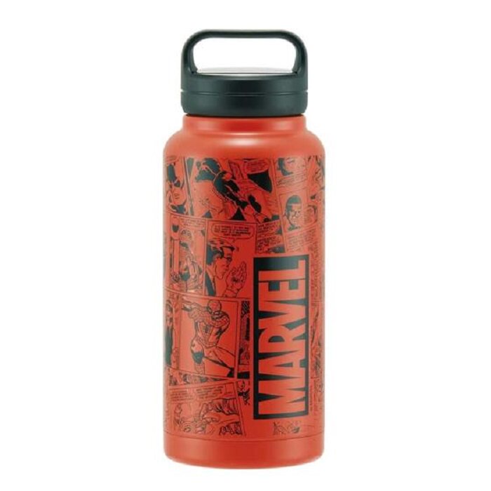 MARVEL联名款 保温保冷SPORT BOTTLE 304不锈钢大容量大口径双层