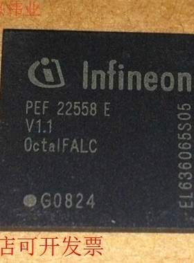 现货全新正品PEF22558EV1.1-G PEF22558EV1.1网络控制器与处理器
