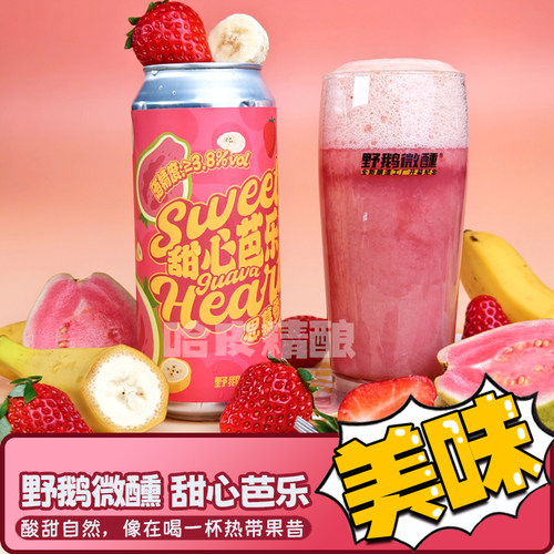 新日期野鹅微醺夜莺世涛精酿啤酒