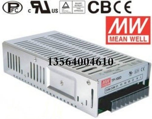 高功率因素的电源机型,是出口欧洲的必选机型。内置主动式功率因素校正电路(PFC)有利于提高能源利用率和减少谐波干扰. 本机型为75瓦三路输出有5V+12V-5V,5V+12V-12V,5V+15V-15V,5V+24V+12V规格,型号分别为: TP-100A, TP-100B, TP-100C,
