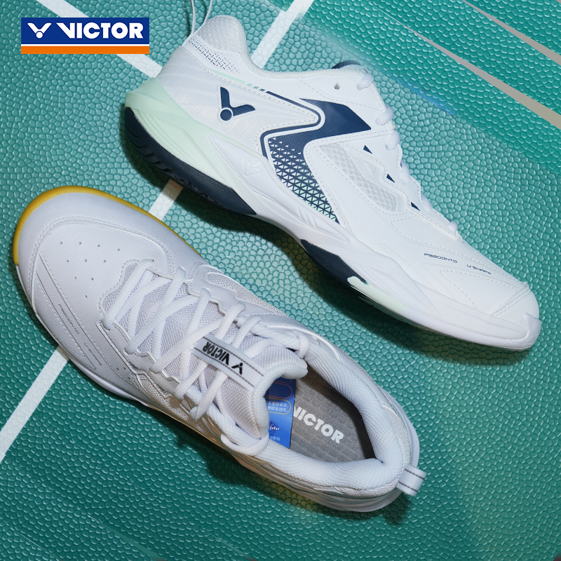 新正品victor胜利羽毛球鞋威克多男女P9200NTD稳定专业训练运动鞋