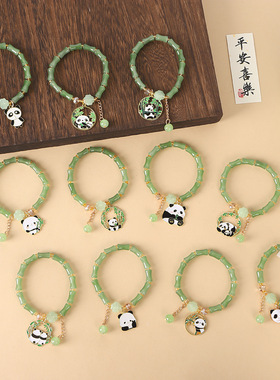 新中式竹节串珠手链小众设计