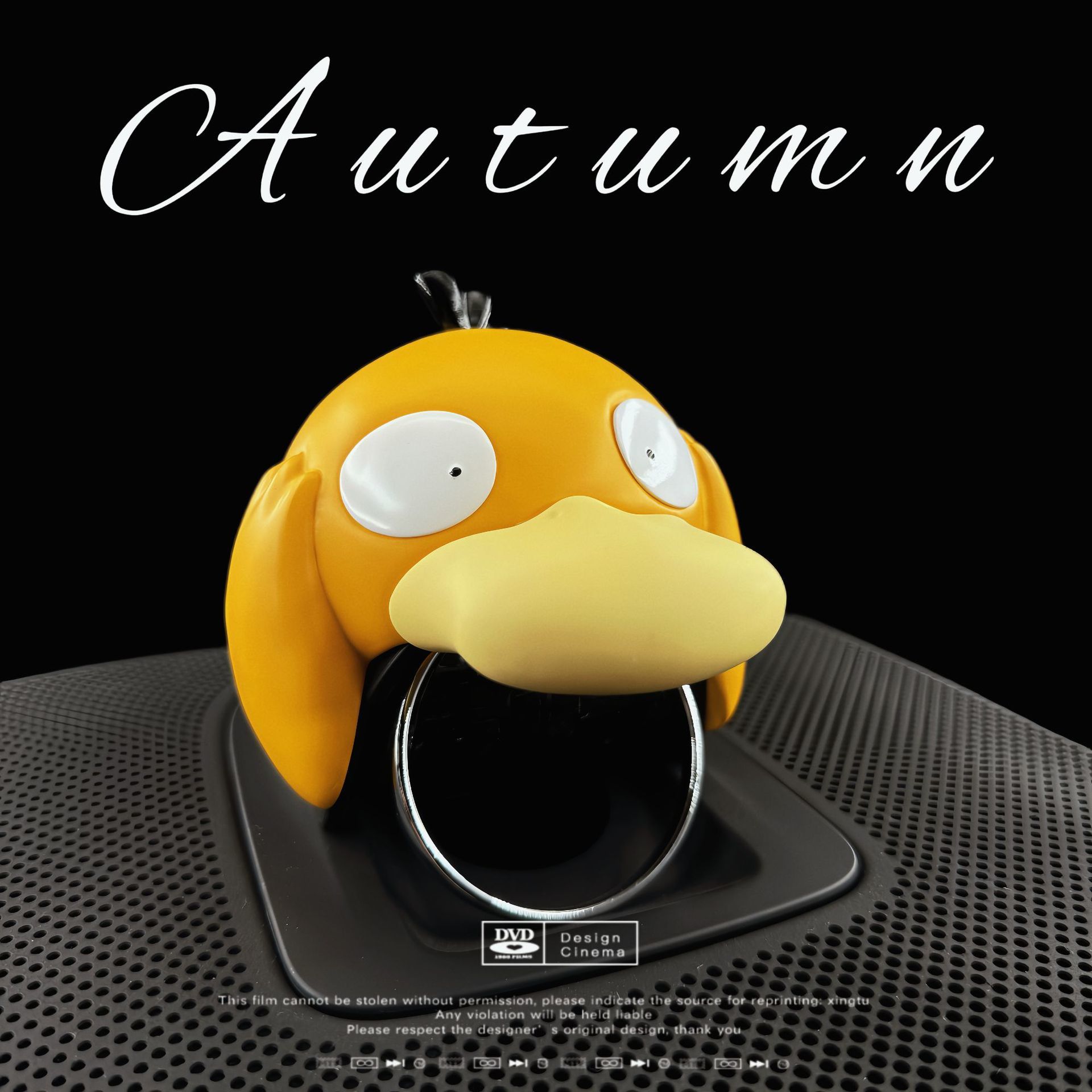 【热卖）问界M9新M5新M7智界S7享界S9专用喇叭音响可达鸭装饰帽