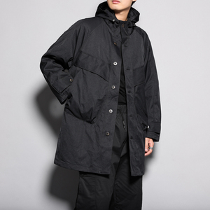 高品质 加厚夹棉日系工装保暖中长款秋冬棉衣时尚连帽棉袄男外套