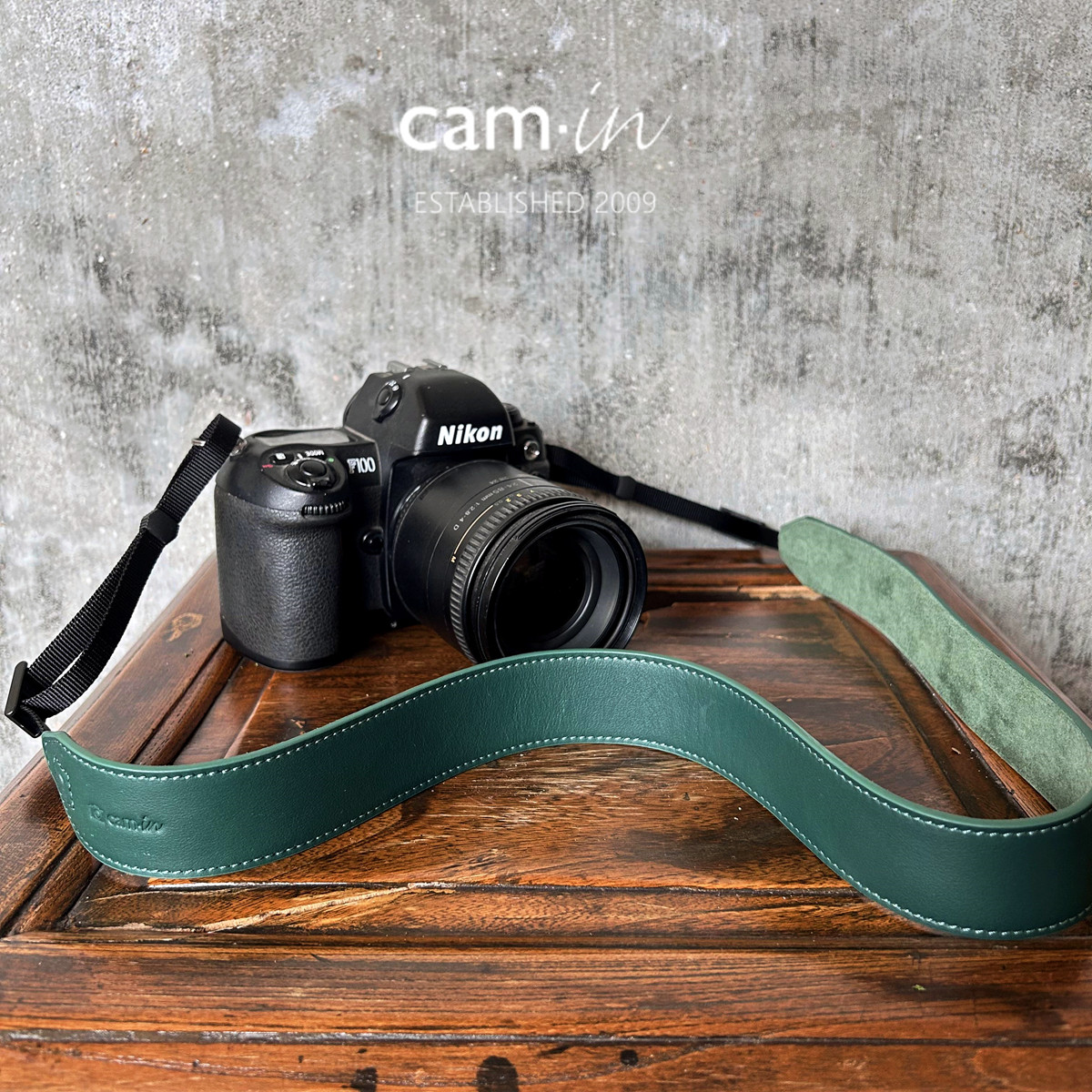 cam-in复古真皮单反微单相机背带 swift真皮肩带适用索尼徕卡富士