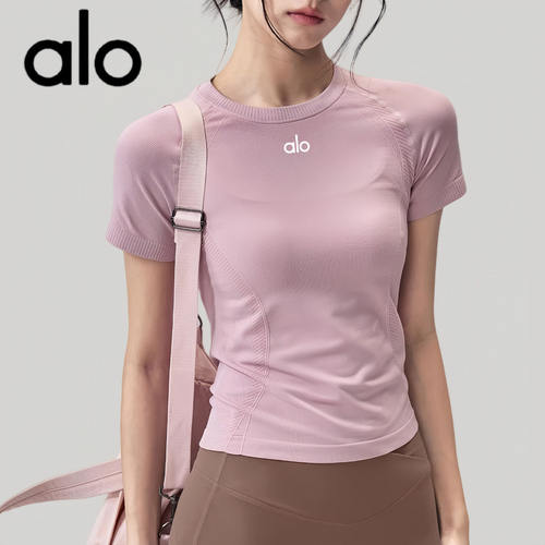 AIo速干瑜伽服短袖夏款修