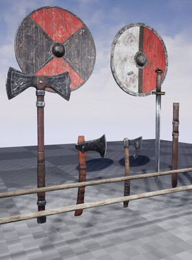 UE4 虚幻4 Medieval Weapons 4.22 中世纪武器