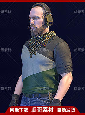 UE4UE5角色 Modular Private Military Contractor 特种士兵角色