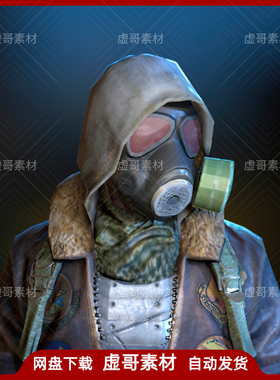 UE4UE5角色 Post Apocalyptic Character 末日求生生化人物角色