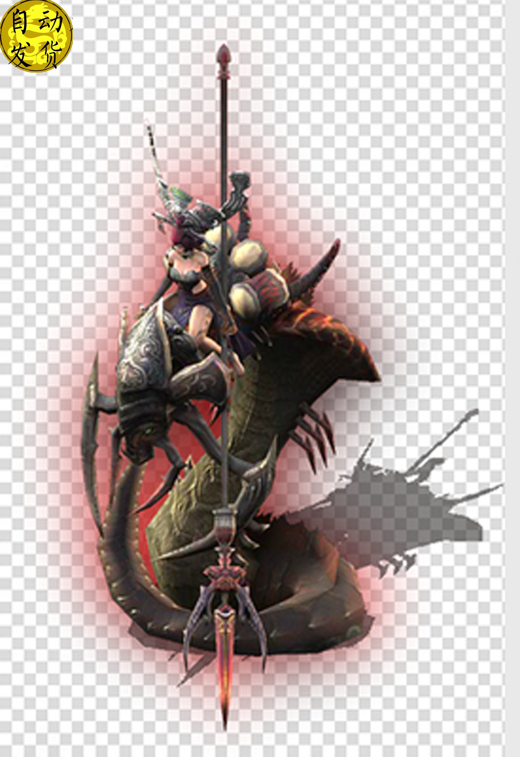 传奇怪物素材 8方向 异国女战士 高清怪物 360张齐全 mon2088